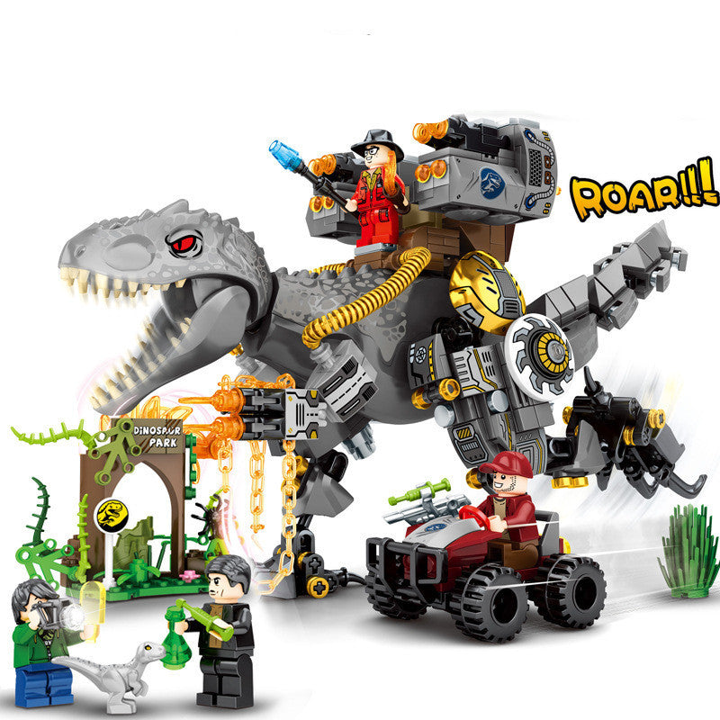 Tyrannosaurus Model Building Blocks Toy - Block Center