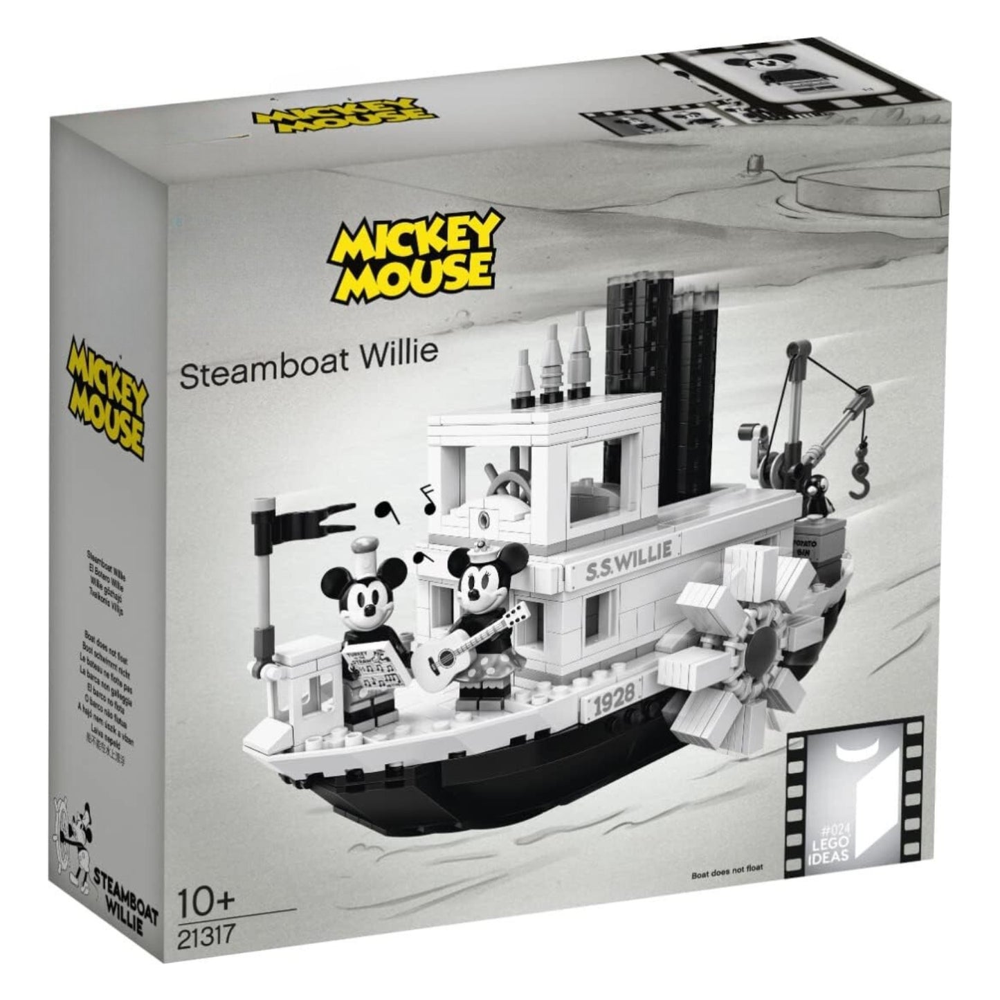 Mickey Mouse Ship Moudle Willy Puzzle Toy - Block Center
