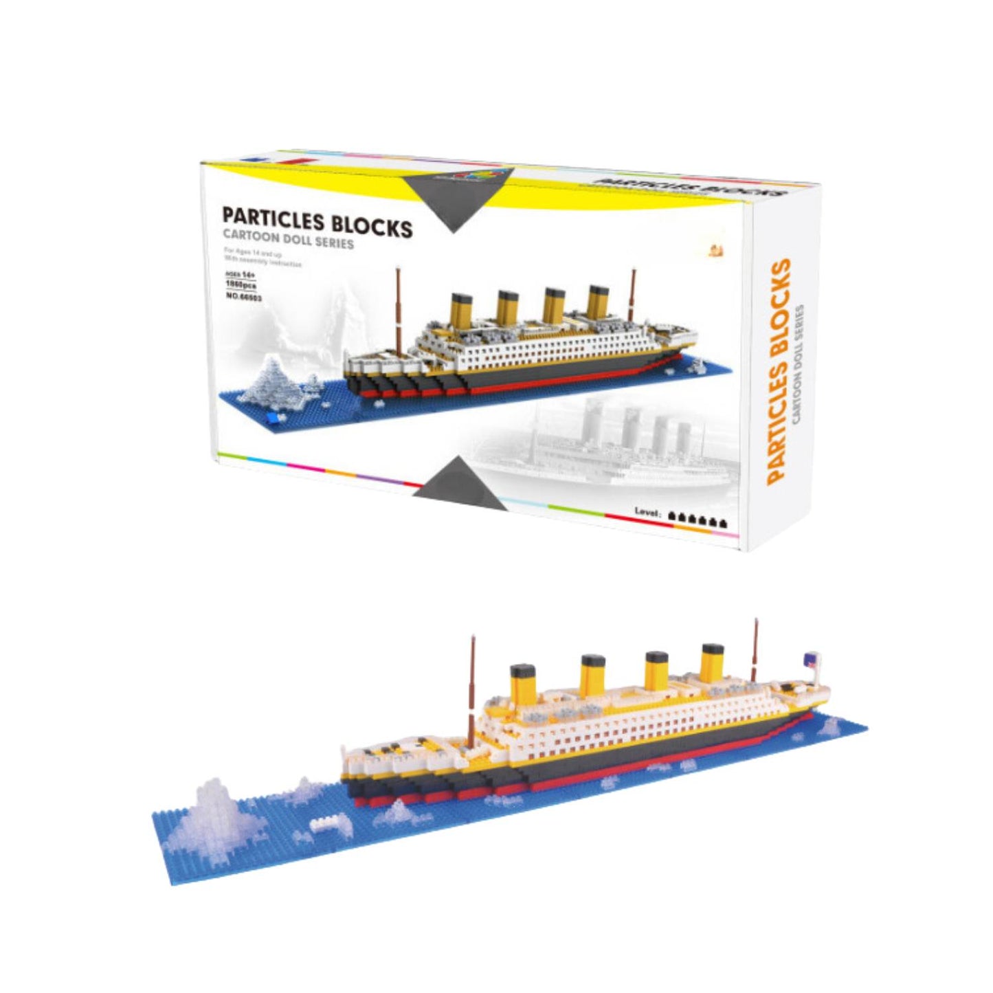 Titanic Puzzle building blocks - Block Center