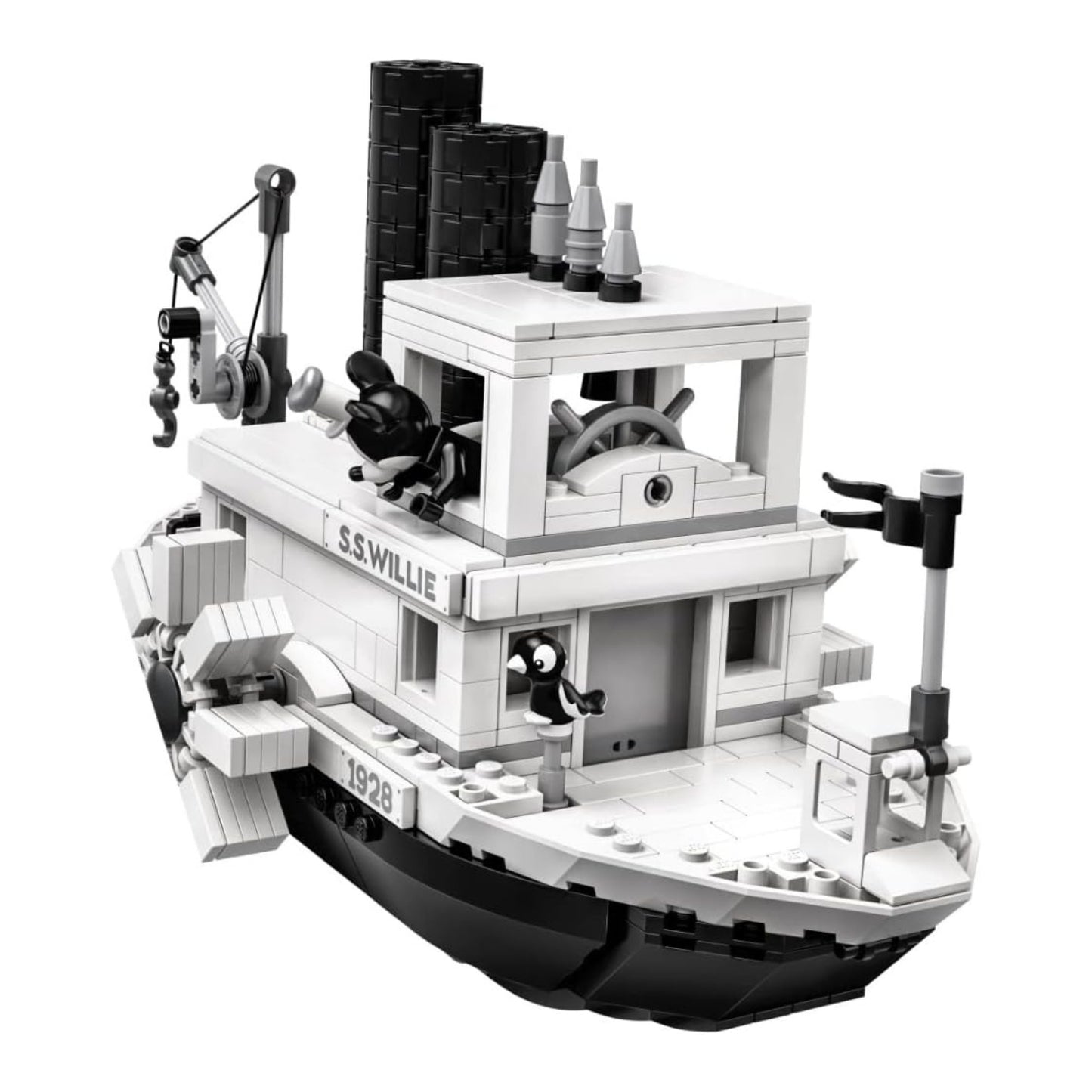 Mickey Mouse Ship Moudle Willy Puzzle Toy - Block Center
