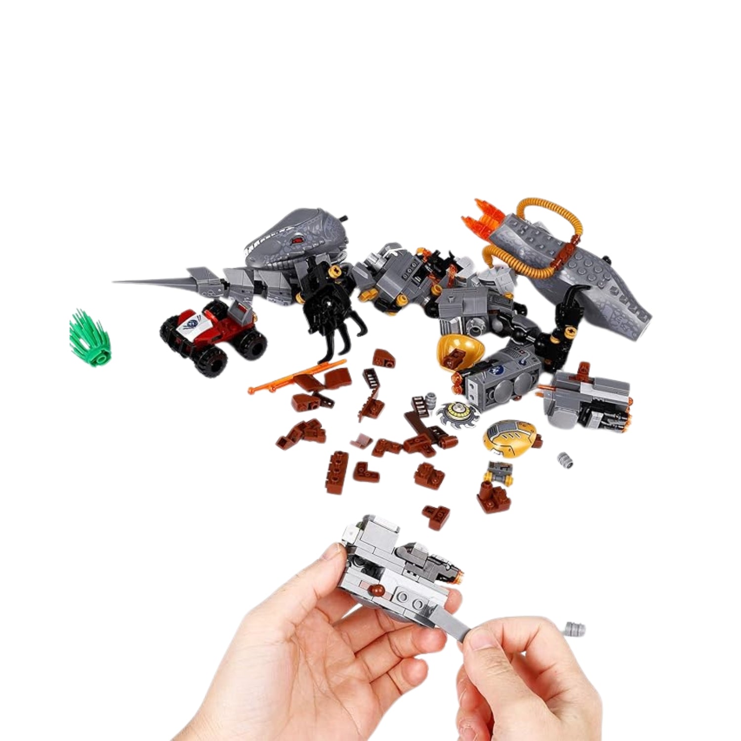 Tyrannosaurus Model Building Blocks Toy - Block Center