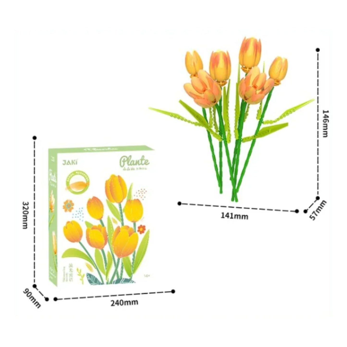 Tulips Bouquet (3 flowers)