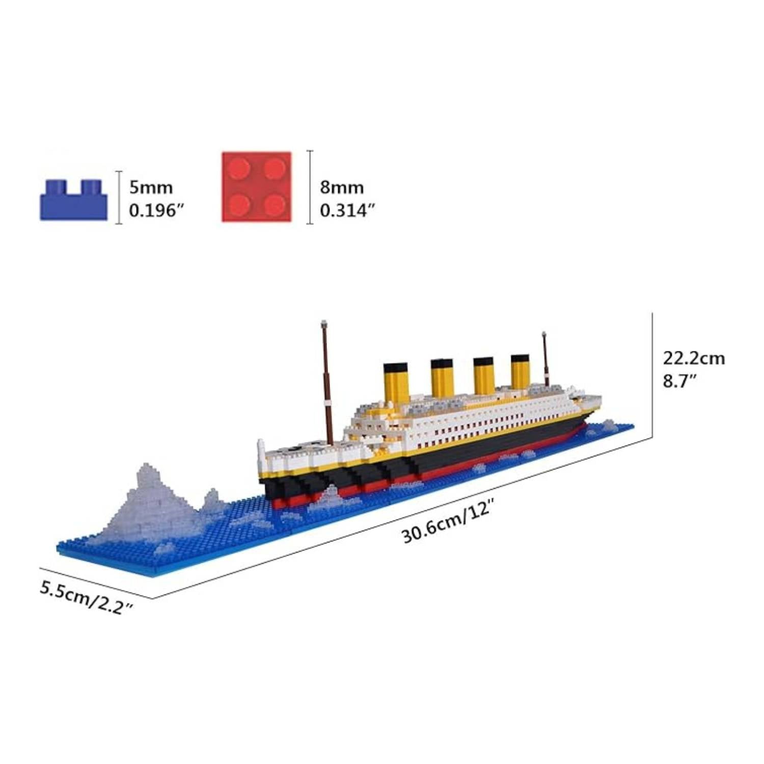 Titanic Puzzle building blocks - Block Center