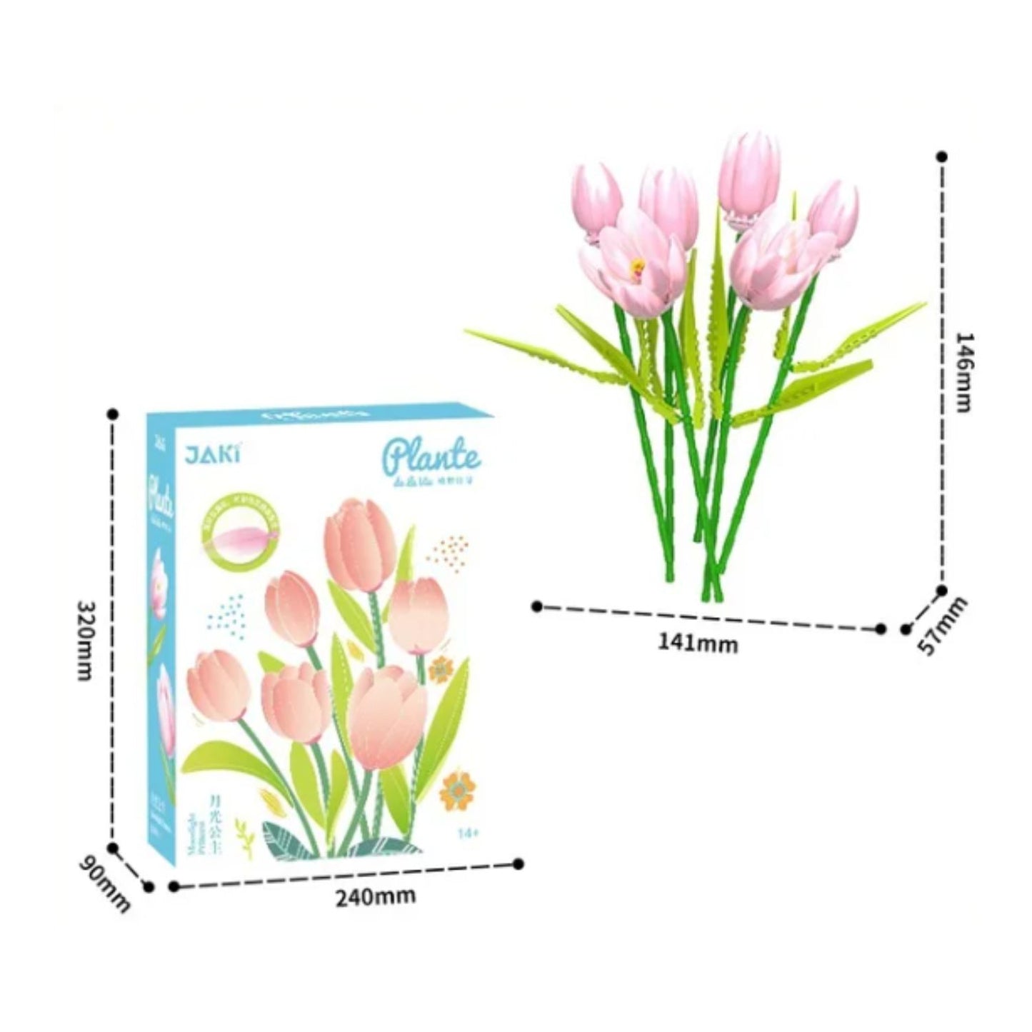 Tulips Bouquet (3 flowers)