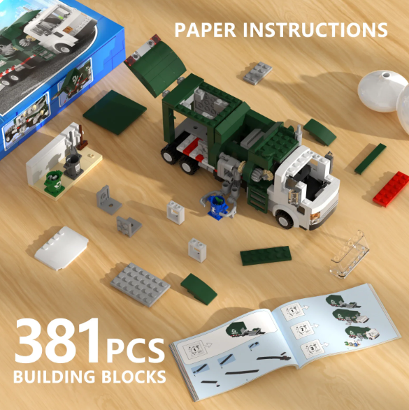 Garbage Recycling Truck Set