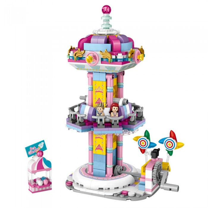 Drop Ride Amusement Park - Block Center
