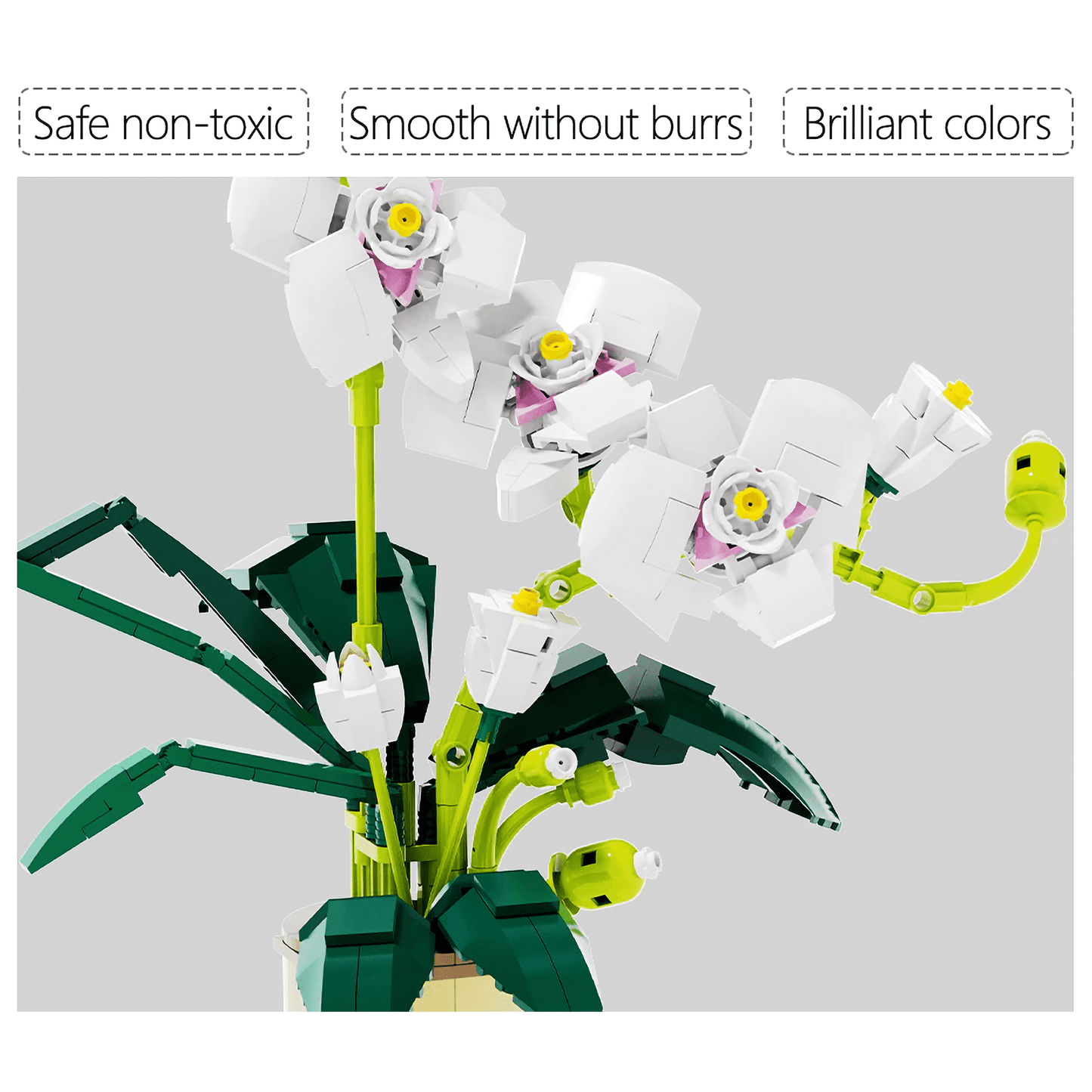 Romantic Orchid Bouquet - Block Center