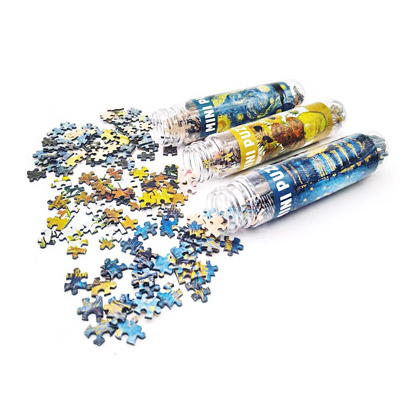 Whimsical Garden Test Tube Puzzle - Block Center