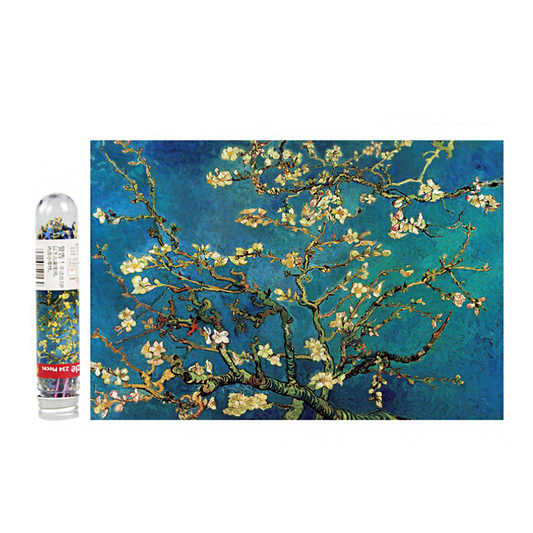 Almond Blossom Test Tube Puzzle - Block Center