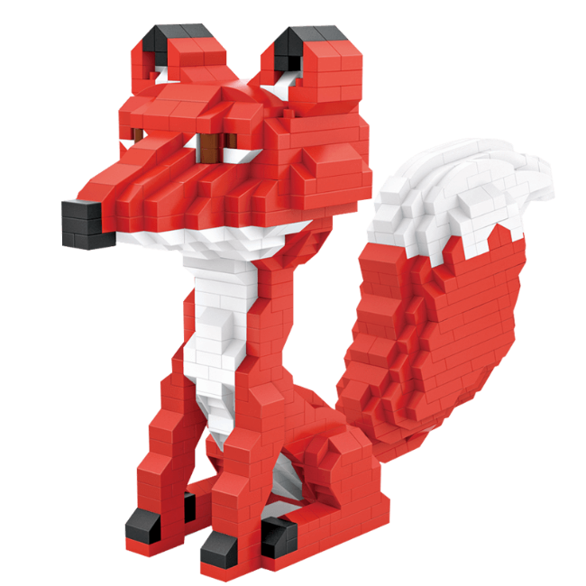 Red Fox - Block Center