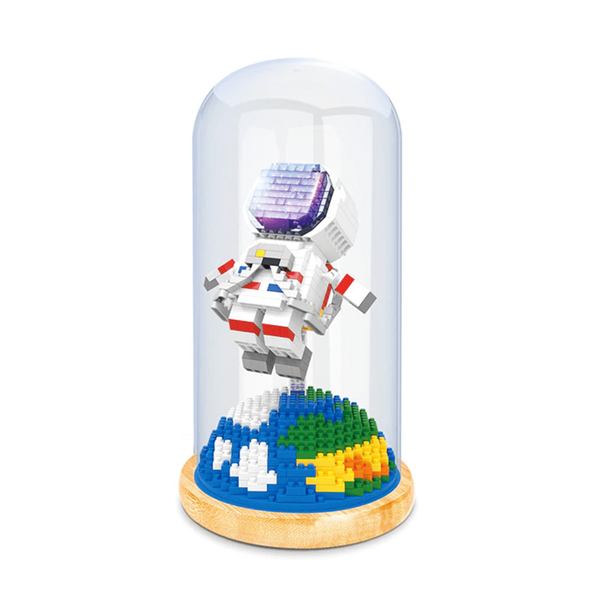 Fun Astronaut - Earth - Block Center