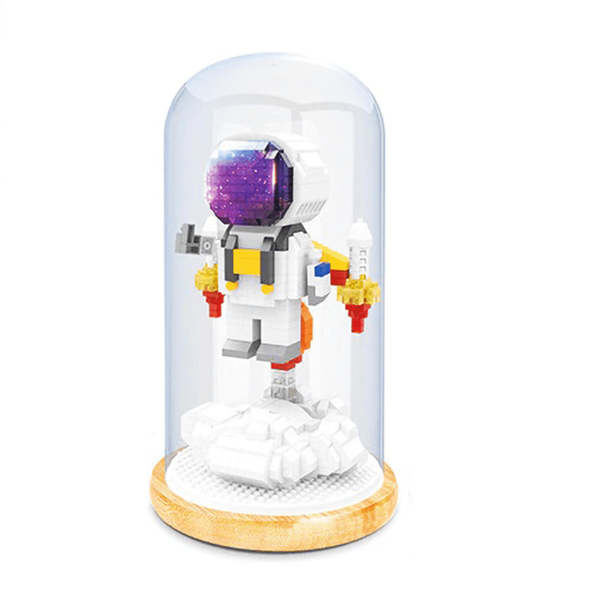 Fun Astronaut - Rocket - Block Center