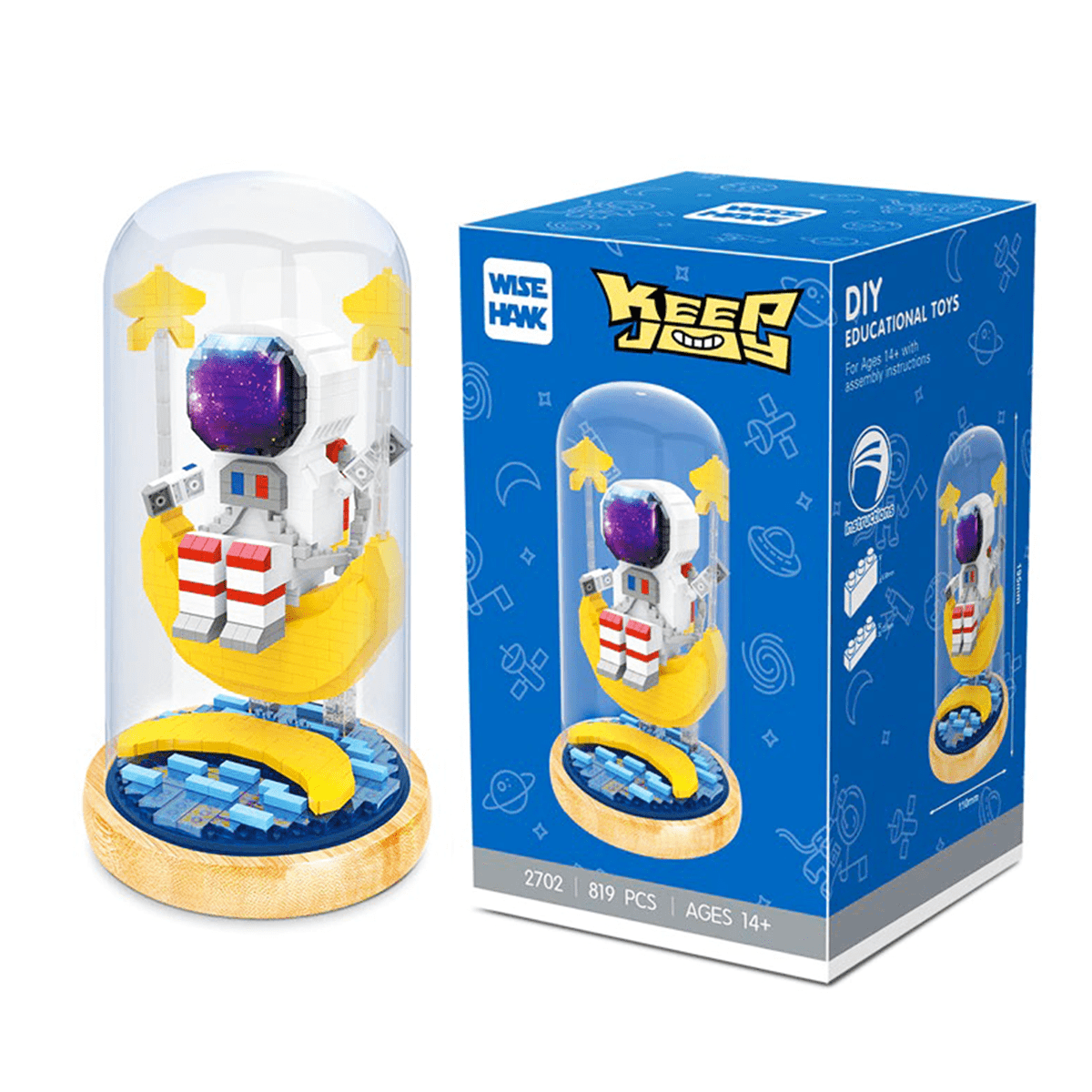 Fun Astronaut - Swing - Block Center