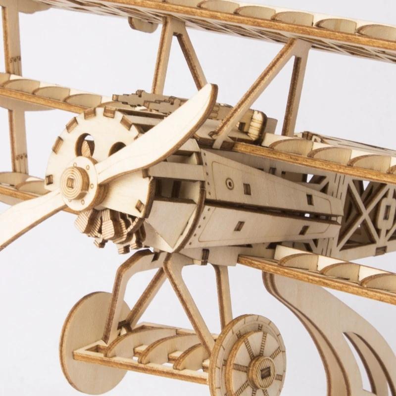 Airplane 3D Wooden Puzzle - Block Center