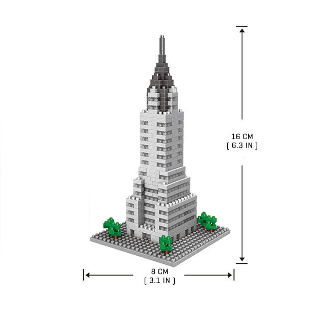 Chrylser Building - Nano Blocks Set - Block Center
