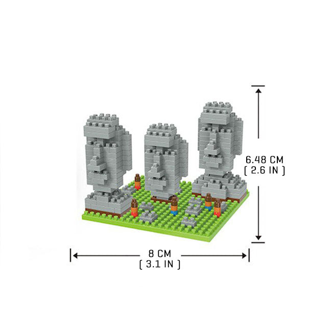 Easter Island - Nano Block Set - Block Center