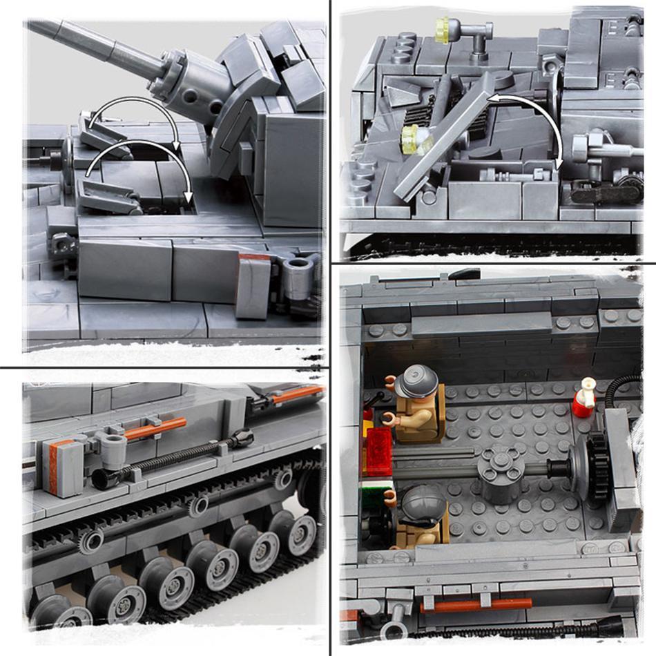 Panzerkampfwagen IV Tank - Block Center