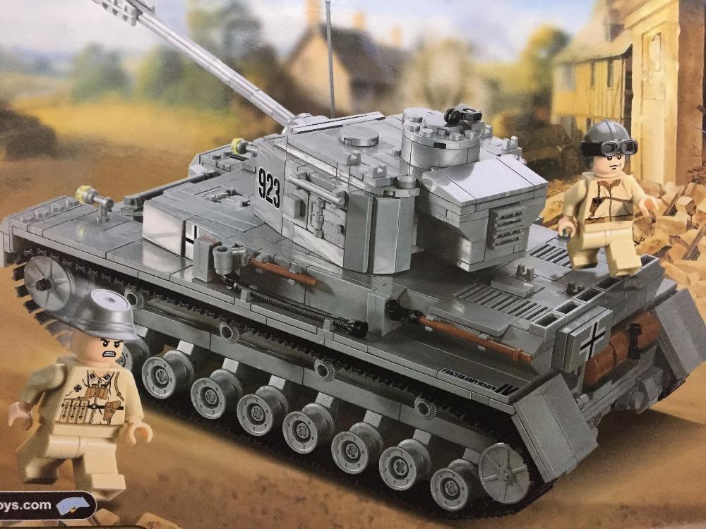 Panzerkampfwagen IV Tank - Block Center