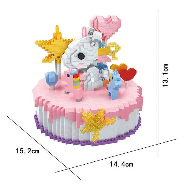 Pink Dream Cake - Block Center