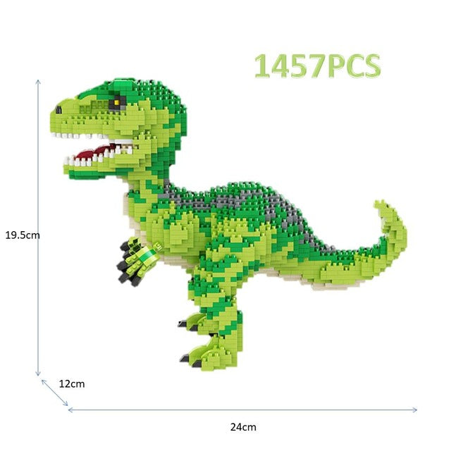 Tyrannosaurus Rex Dinosaur - Block Center 