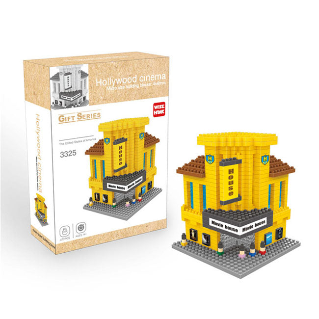 Hollywood Cinema - Nano Blocks Set - Block Center