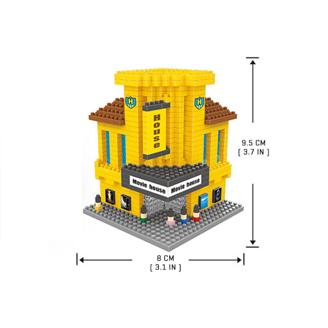 Hollywood Cinema - Nano Blocks Set - Block Center