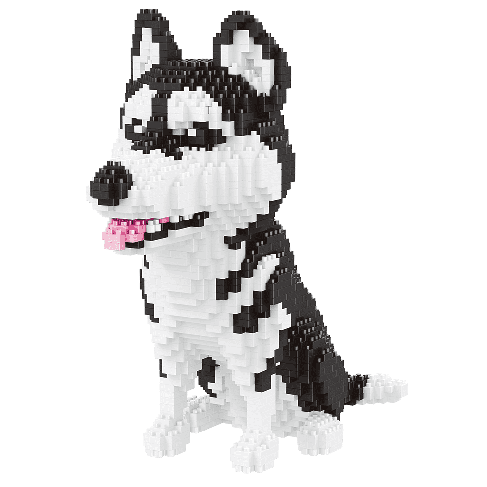 Husky Puppy - Block Center