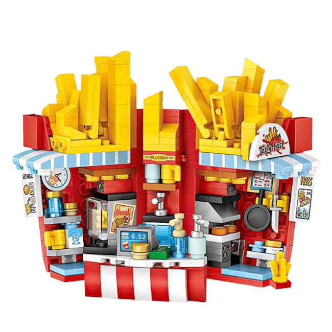 Mini Fries Shop - Amusement Park - Block Center