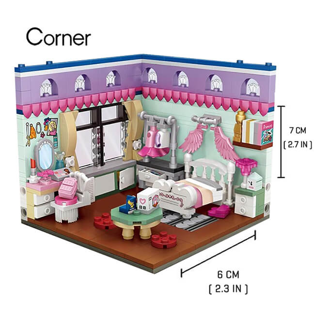 Cozy Bedroom Set - Block Center