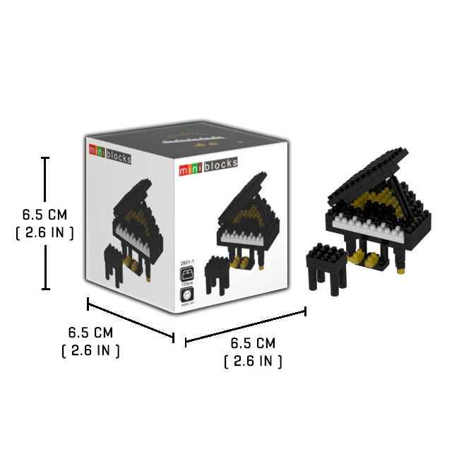 Piano - Nano Block Set - Block Center