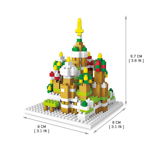 Saint Basil's Cathedral - Nano Blocks Set - Block Center