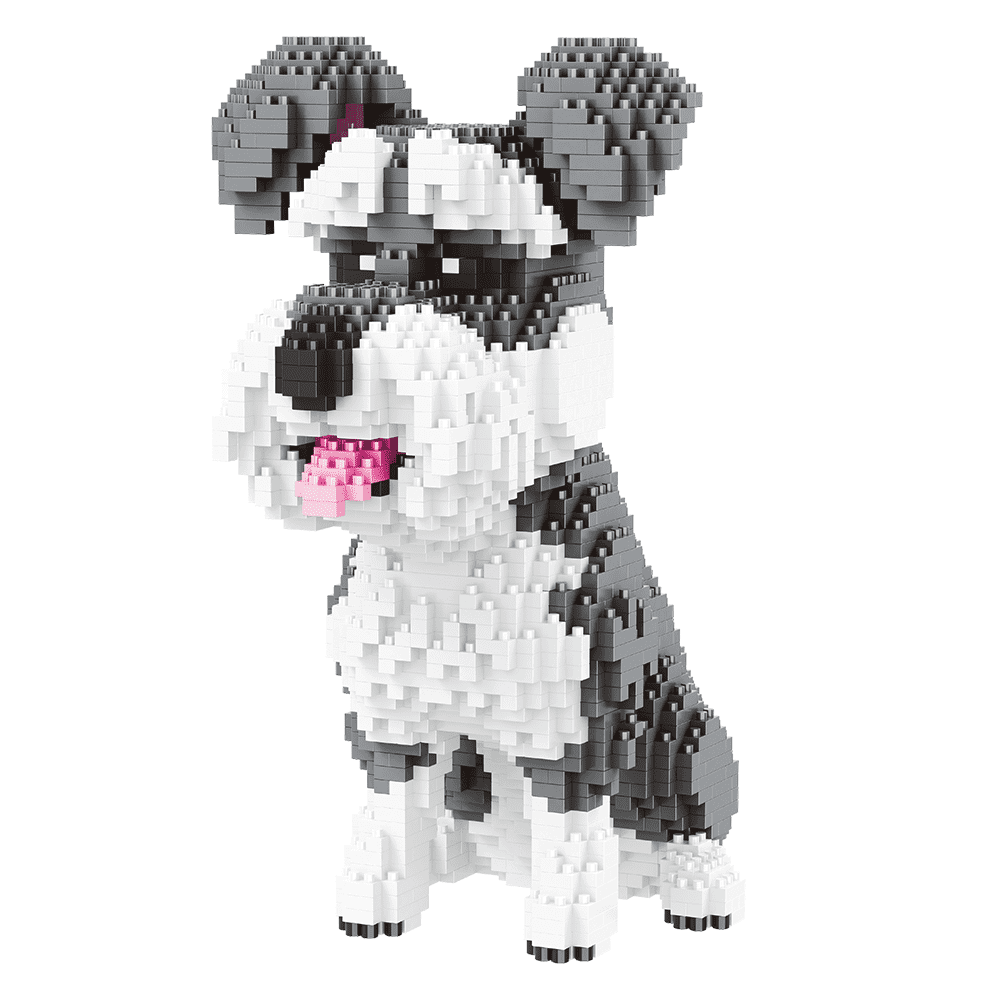 Schnauzer Dog - Block Center