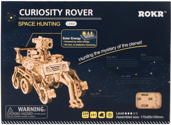 Curiosity Rover - Block Center