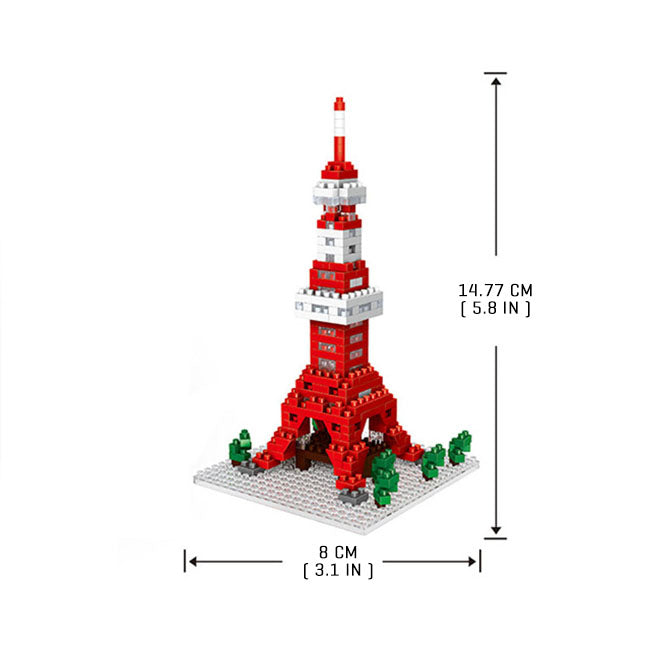 Tokyo Tower - Nano Blocks Set - Block Center