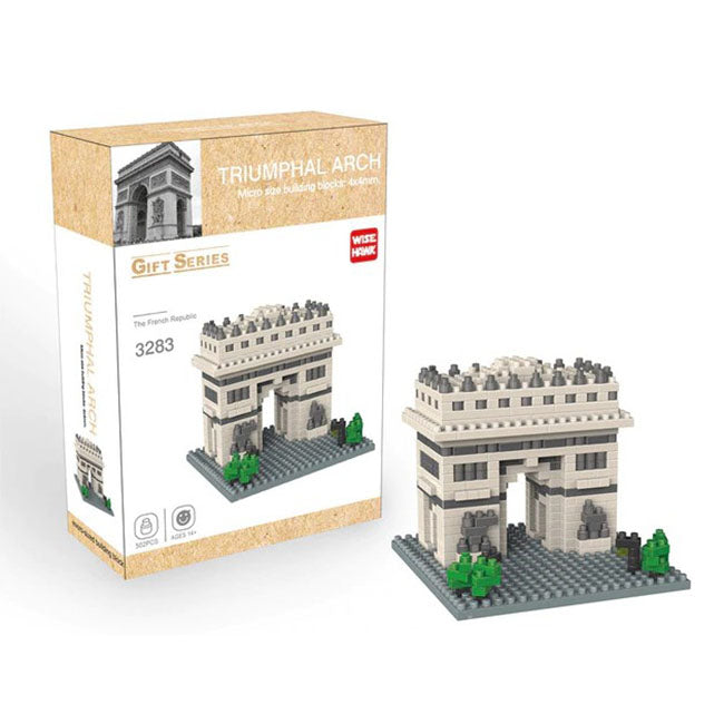 Triumphal Arch (Paris) - Nano Blocks Set - Block Center