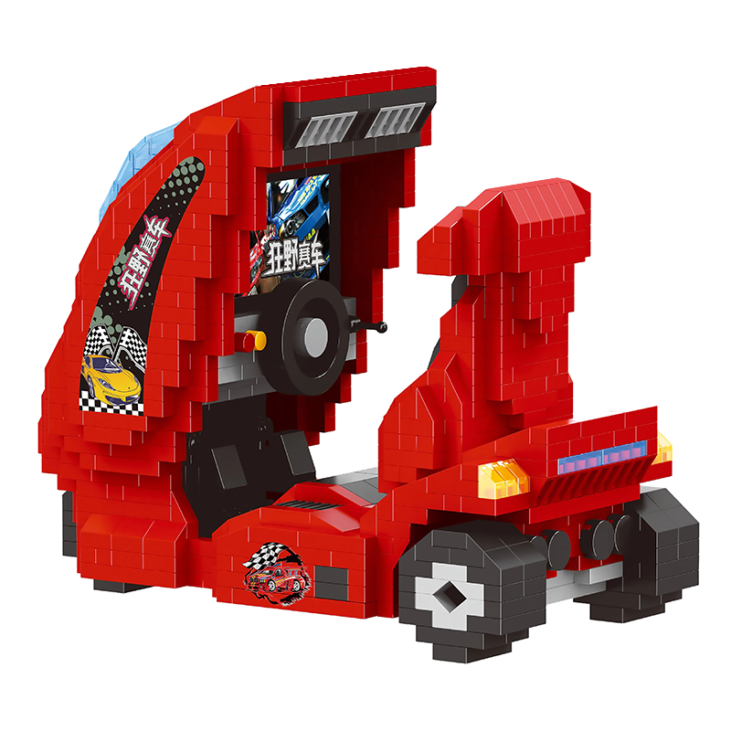 Racing Motorcycle - Block Center