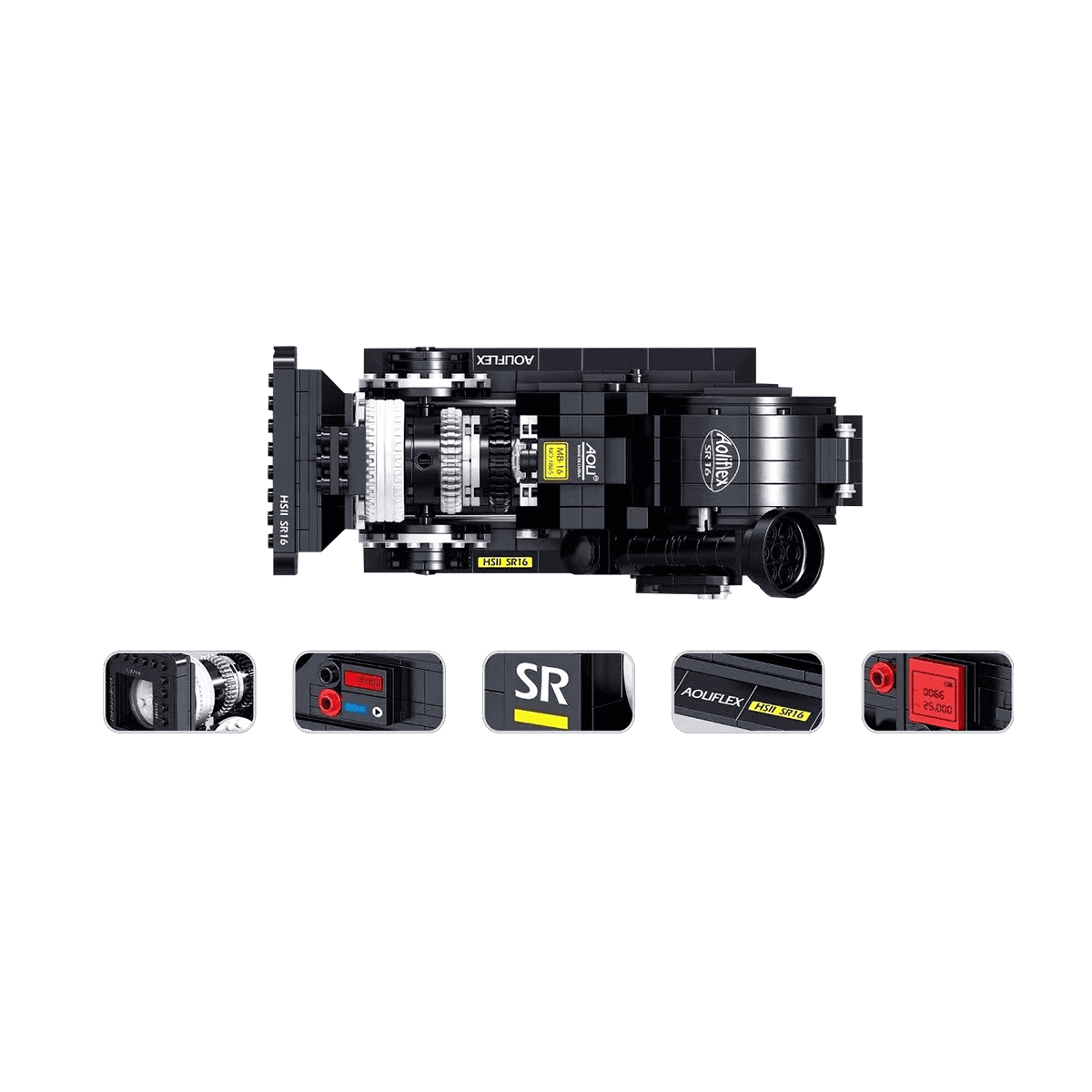Pro Movie Camera - Block Center