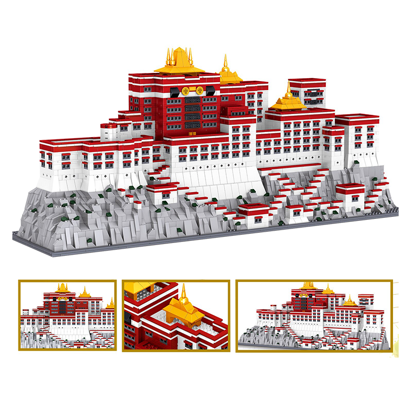 Tibet Potala Palace - Block Center