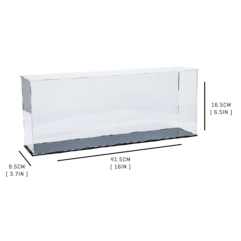 Blocks Transparent Display Box - Block Center