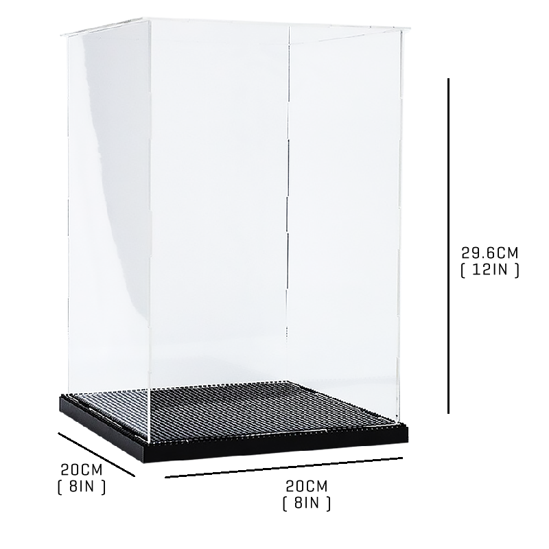 Blocks Transparent Display Box - Block Center