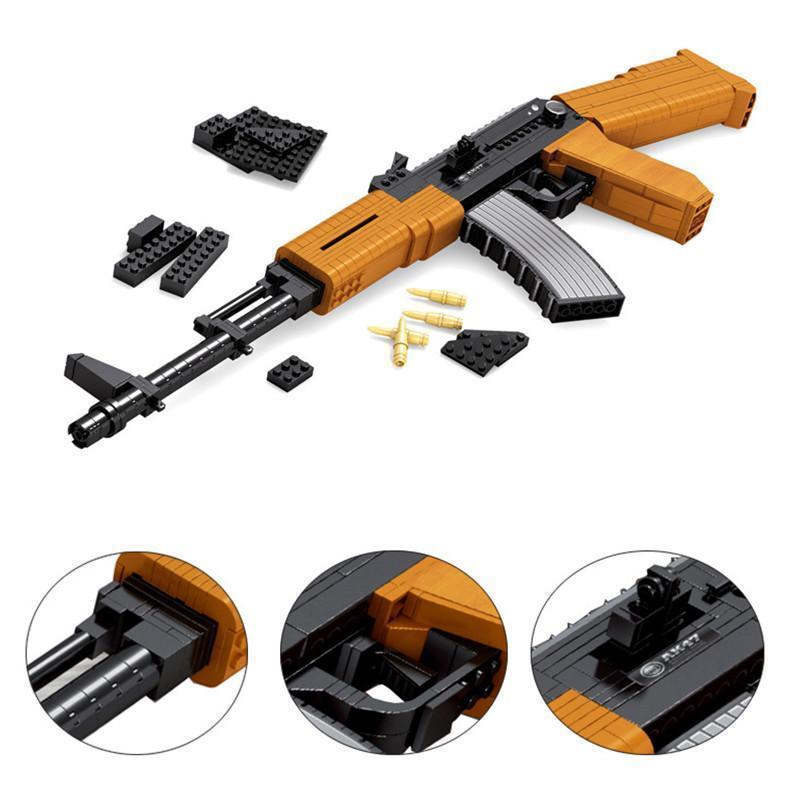 AK-47 Assault Rifle - Block Center