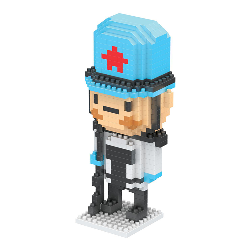 Little Blue Nutcracker - Block Center