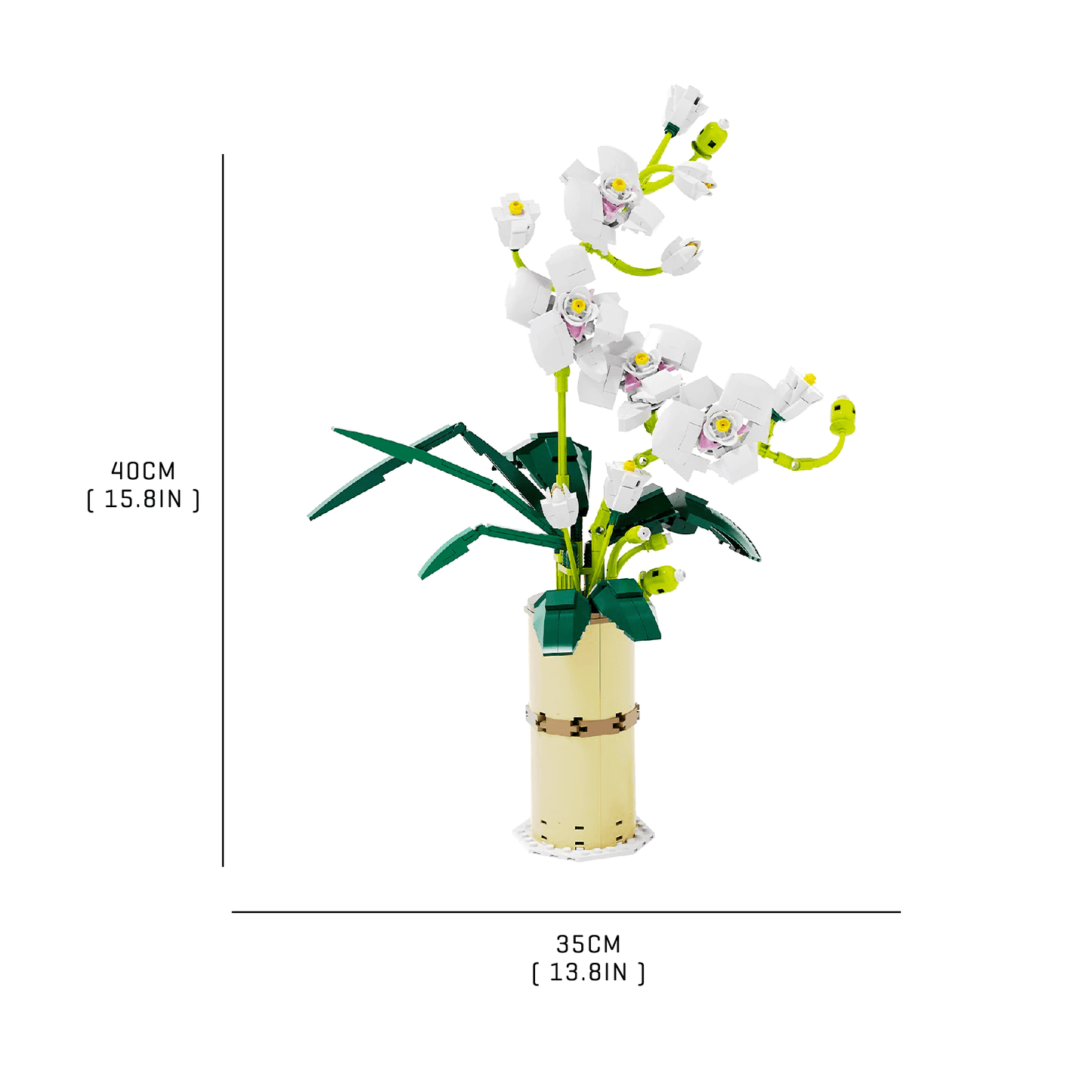 Romantic Orchid Bouquet - Block Center