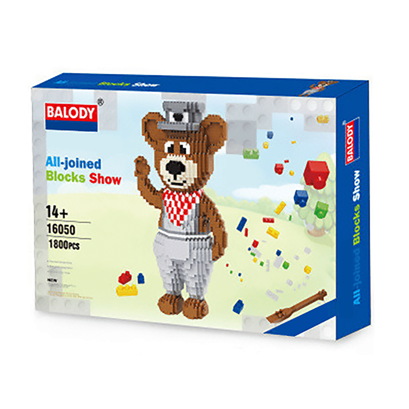 Gentleman Bear - Block Center