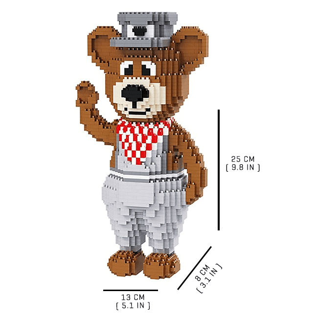 Gentleman Bear - Block Center