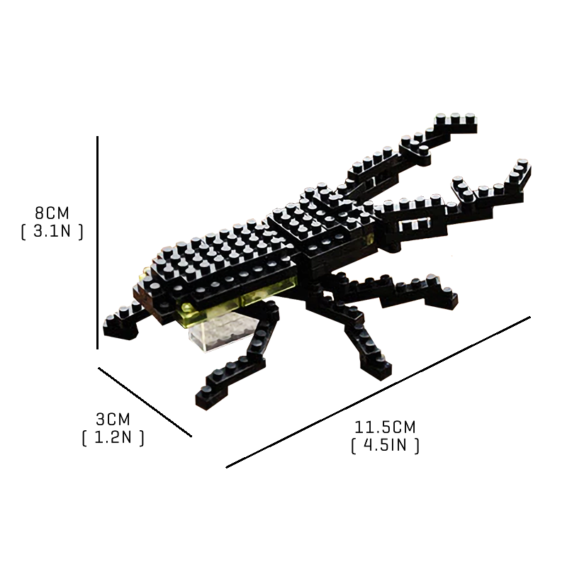 Little Stag Beetle - Block Center