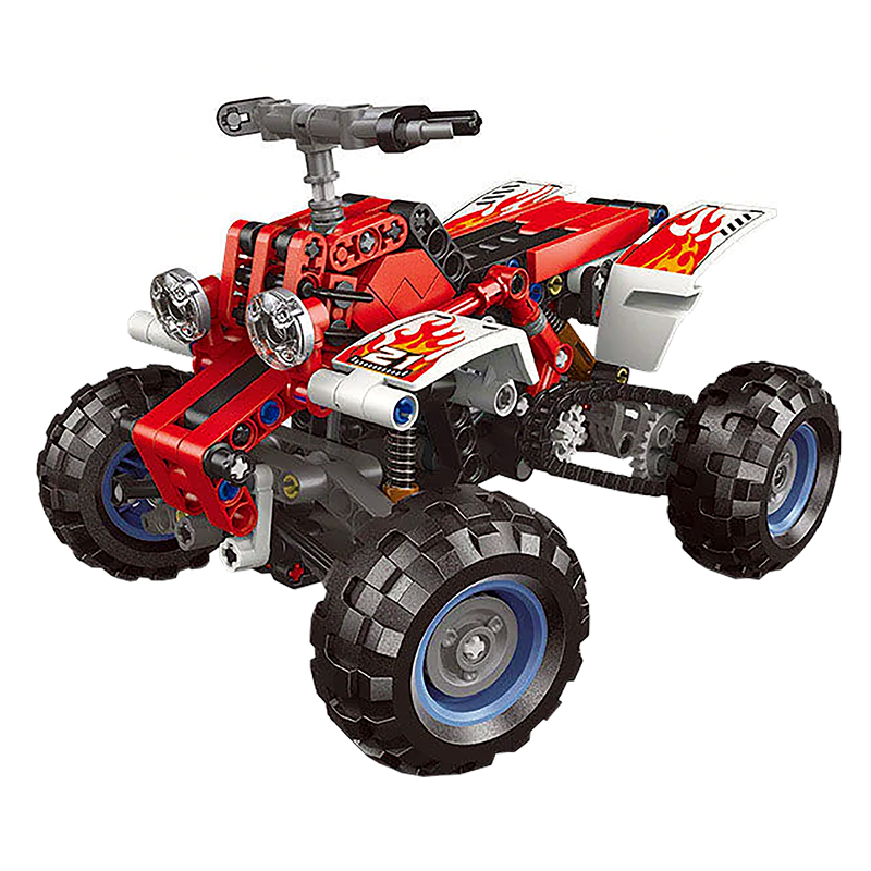 Beach Motorcycle - Block Center