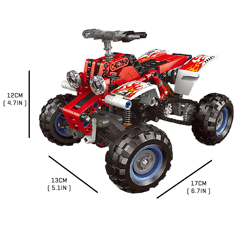 Beach Motorcycle - Block Center