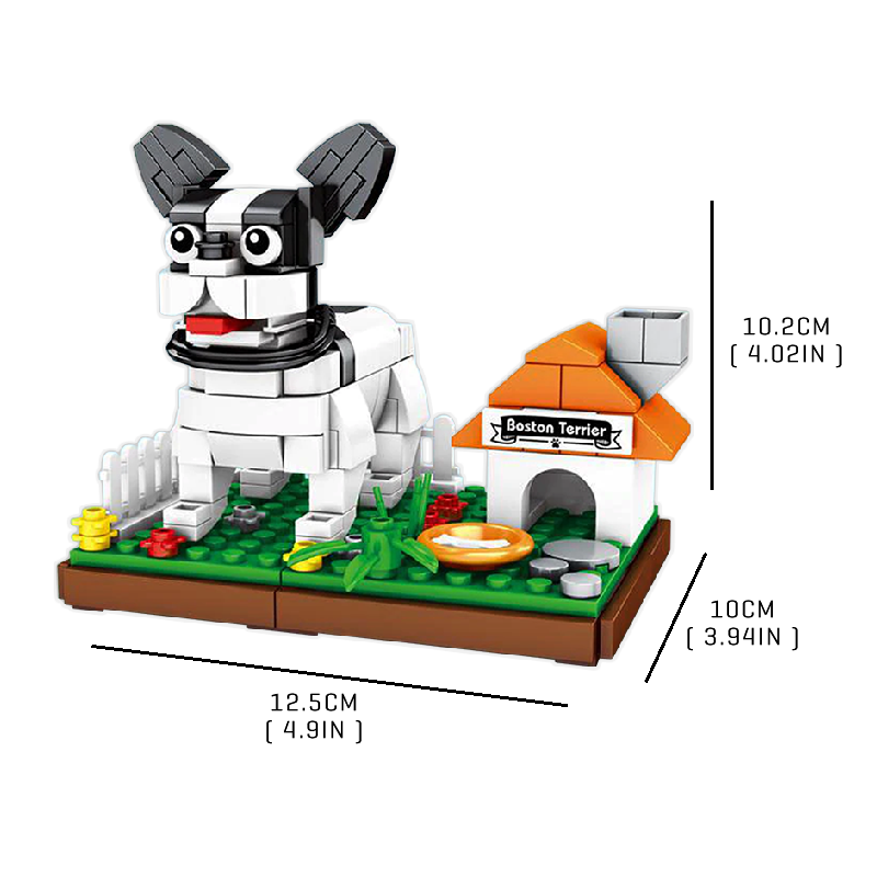 Little Boston Terrier - Block Center