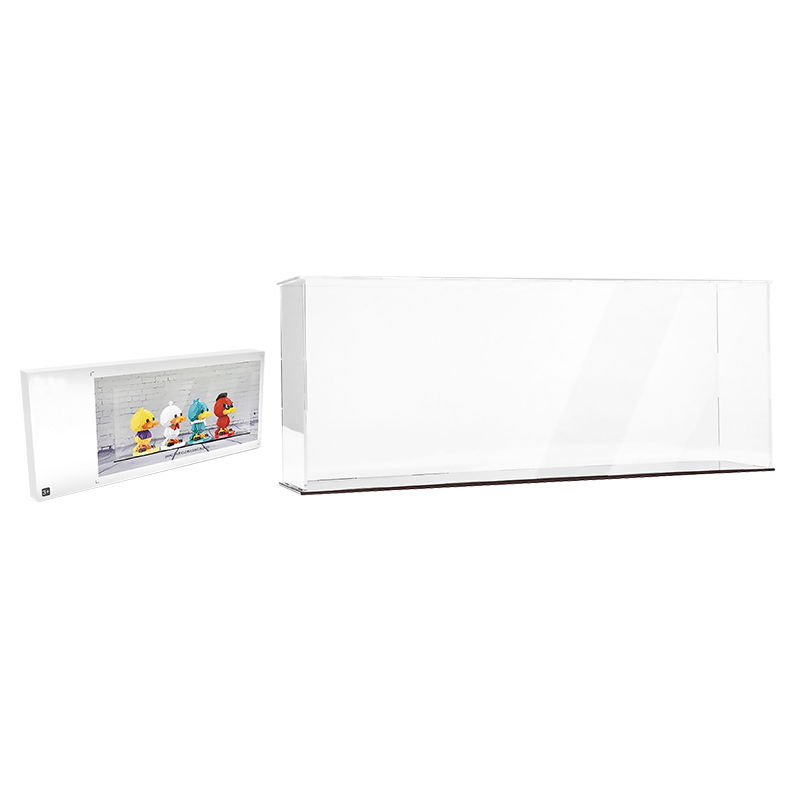 Blocks Transparent Display Box - Block Center